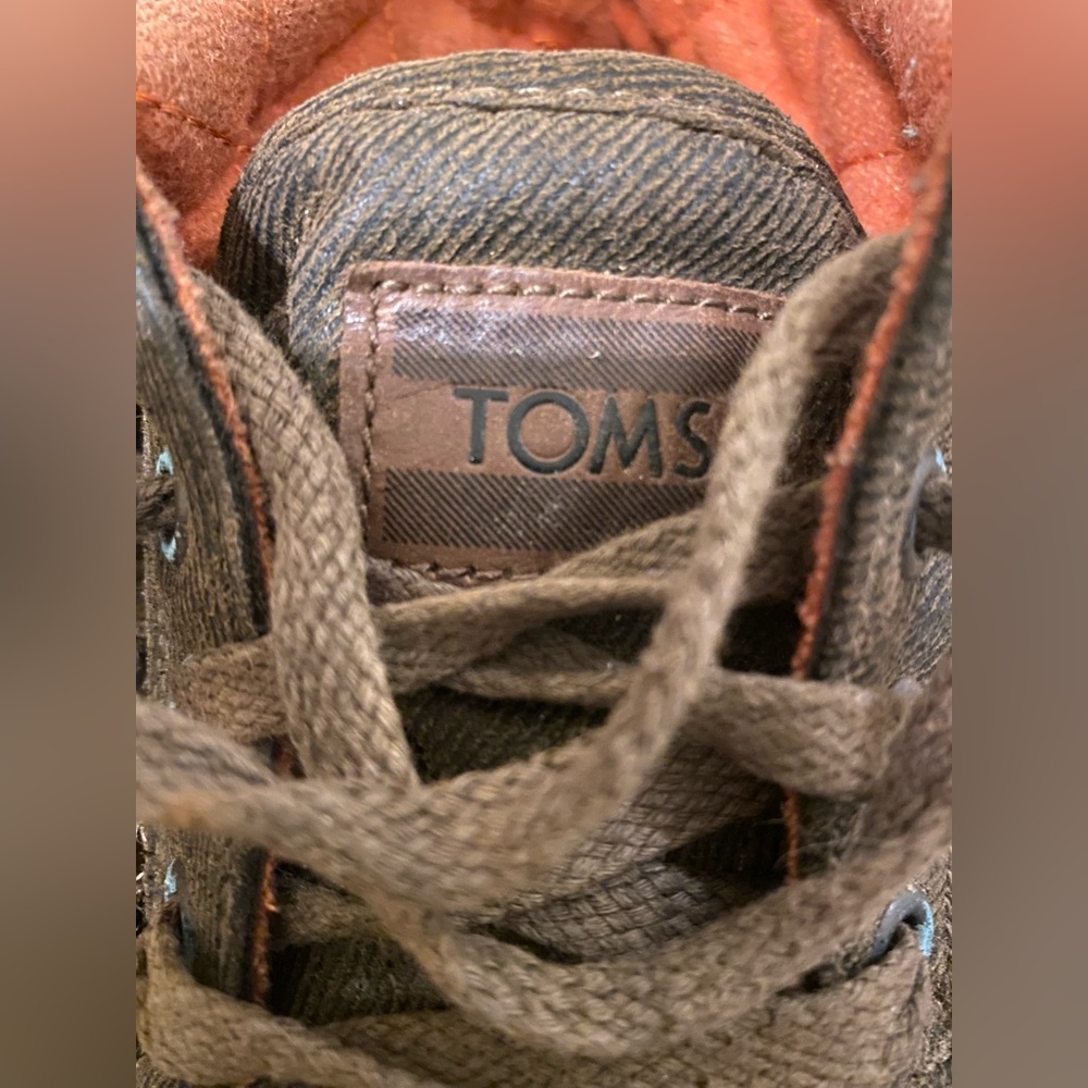 💫 Toms 7.5 Wide Lace up Shoes - Picture 7 of 11
